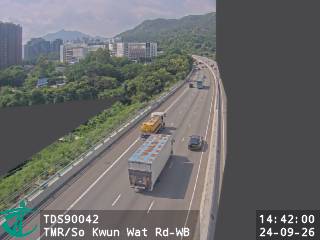 屯門公路近掃管笏路 - 西行
