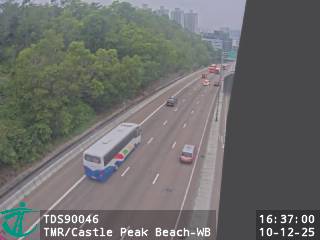 屯門公路近青山灣泳灘 - 西行