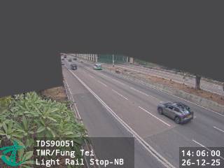 屯門公路近輕鐵鳳地站 - 北行