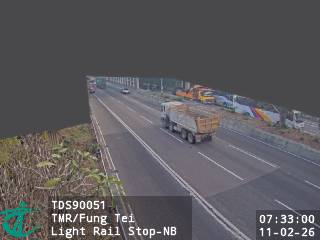 屯門公路近輕鐵鳳地站 - 北行