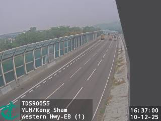 元朗公路近港深西部公路 - 東行 (1)