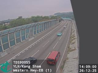 元朗公路近港深西部公路 - 東行 (1)