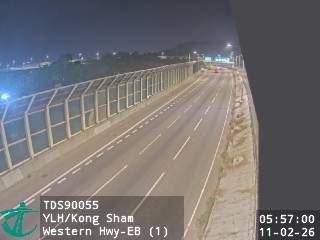 元朗公路近港深西部公路 - 東行 (1)