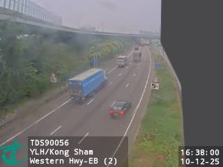 元朗公路近港深西部公路 - 東行 (2)