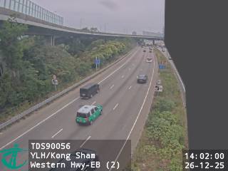 元朗公路近港深西部公路 - 東行 (2)