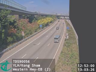 元朗公路近港深西部公路 - 東行 (2)