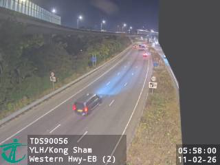 元朗公路近港深西部公路 - 東行 (2)