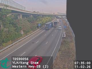 元朗公路近港深西部公路 - 東行 (2)