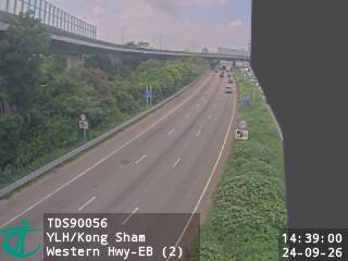 元朗公路近港深西部公路 - 東行 (2)