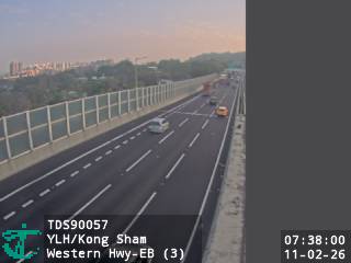 元朗公路近港深西部公路 - 東行 (3)