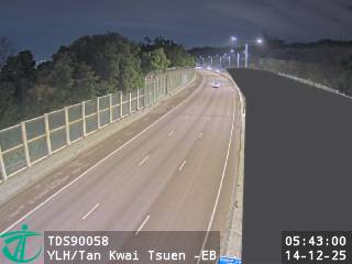 元朗公路近丹桂村 - 東行