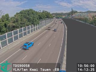 元朗公路近丹桂村 - 東行