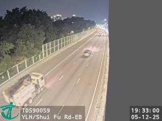 元朗公路近水庫路 - 東行