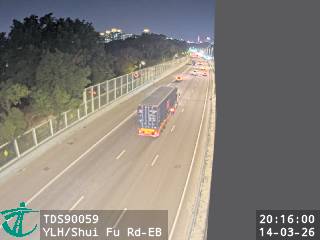 元朗公路近水庫路 - 東行