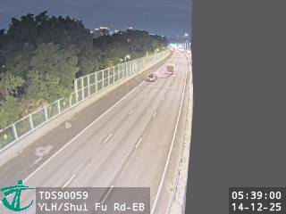 元朗公路近水庫路 - 東行