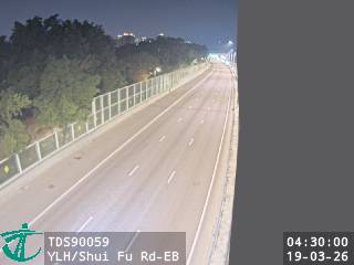 元朗公路近水庫路 - 東行