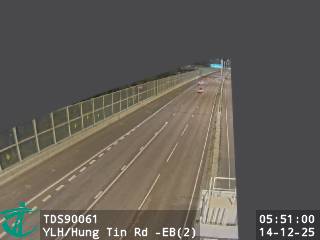 元朗公路近洪天路 - 東行 (2)