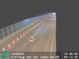 元朗公路近唐人新村路 - 東行