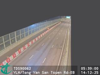 元朗公路近唐人新村路 - 東行