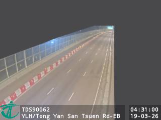 元朗公路近唐人新村路 - 東行