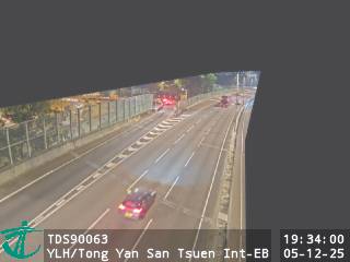 元朗公路近唐人新村交匯處 - 東行