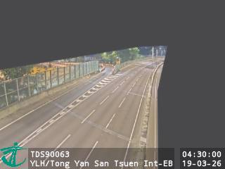 元朗公路近唐人新村交匯處 - 東行