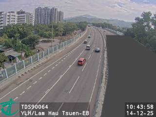 元朗公路近欖口村 - 東行