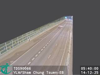 元朗公路近深涌村 - 東行