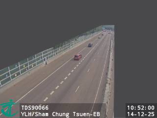 元朗公路近深涌村 - 東行