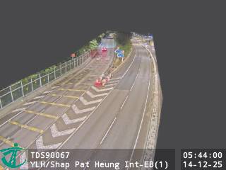 元朗公路近十八鄉交匯處 - 東行 (1)