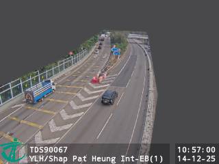 元朗公路近十八鄉交匯處 - 東行 (1)