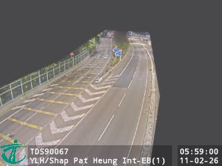 元朗公路近十八鄉交匯處 - 東行 (1)