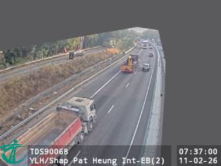 元朗公路近十八鄉交匯處 - 東行 (2)