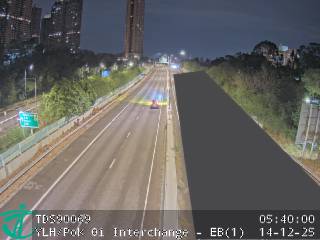 元朗公路近博愛交匯處 - 東行 (1)