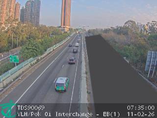 元朗公路近博愛交匯處 - 東行 (1)