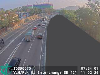 元朗公路近博愛交匯處 - 東行 (2)