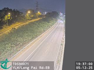 元朗公路近朗暉路 - 東行