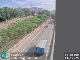 元朗公路近朗暉路 - 東行