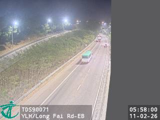 元朗公路近朗暉路 - 東行