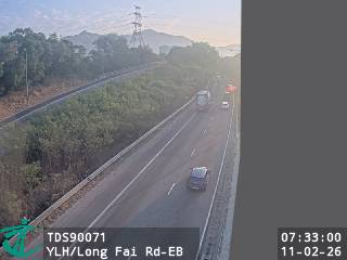 元朗公路近朗暉路 - 東行