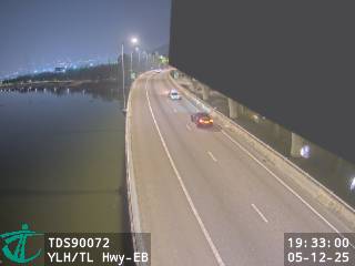 元朗公路近青朗公路 - 東行