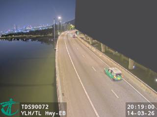 元朗公路近青朗公路 - 東行