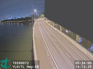 元朗公路近青朗公路 - 東行