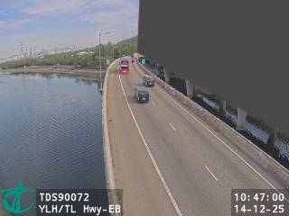 元朗公路近青朗公路 - 東行