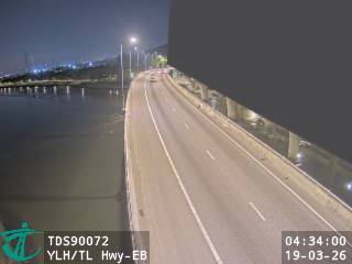 元朗公路近青朗公路 - 東行