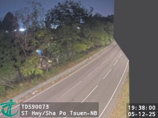 新田公路近沙埔村 - 北行