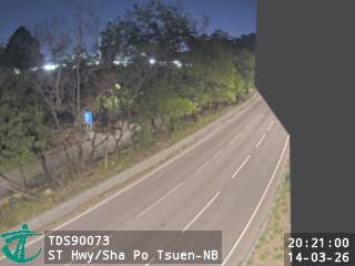 新田公路近沙埔村 - 北行