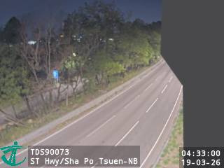 新田公路近沙埔村 - 北行