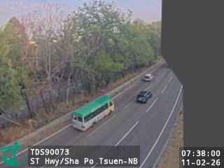 新田公路近沙埔村 - 北行