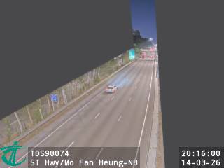 新田公路近模範鄉 - 北行